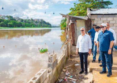 José Ignacio Paliza supervisa avances del proyecto Recuperación Margen Oriental en Las Lilas