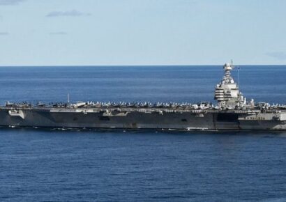 Portaaviones USS Gerald R. Ford entra al Caribe en medio de tensiones con Venezuela