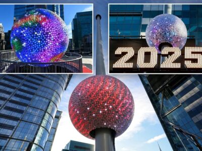 Times Square estrenará la bola ‘Constelación’ para recibir el 2026