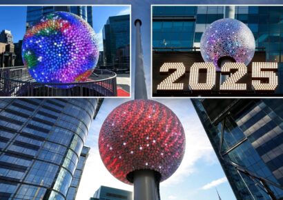 Times Square estrenará la bola ‘Constelación’ para recibir el 2026