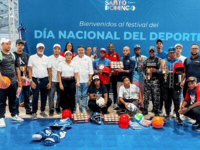 Alcaldía del DN celebra Día Nacional del Deporte con gran festival en Domingo Savio