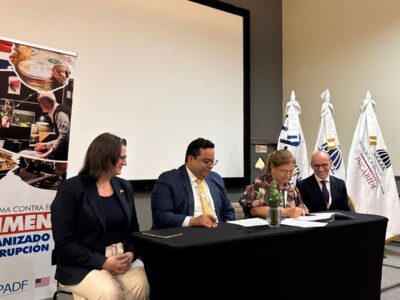 INCABIDE y SENABICO de Paraguay firman histórica alianza contra el Crimen Organizado.