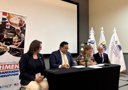 INCABIDE y SENABICO de Paraguay firman histórica alianza contra el Crimen Organizado.