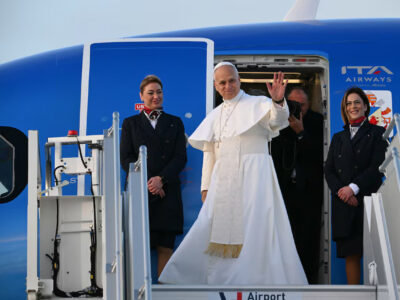 El papa León XIV inicia en Ankara su primer viaje internacional como pontífice