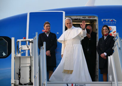 El papa León XIV inicia en Ankara su primer viaje internacional como pontífice