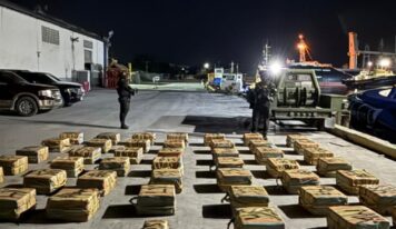 DNCD incauta más de 1.5 toneladas de cocaína en las costas del municipio de Baní