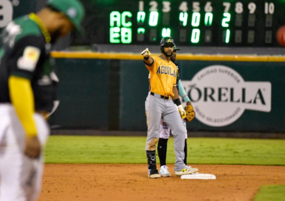 Emmanuel Rodríguez se despide de las Águilas por orden de los Mellizos de Minnesota