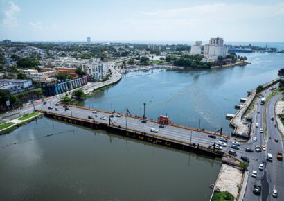 Cierre temporal del puente flotante sobre el río Ozama este sábado