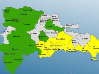 COE emite alertas por lluvias en 23 provincias; advierten sobre crecidas e inundaciones