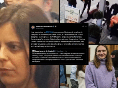 Estados Unidos designa a cuatro grupos anarquistas como organizaciones terroristas extranjeras