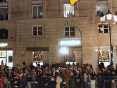 París se ilumina con un espectáculo único para dar inicio a la temporada navideña