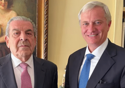 Eduardo Frei Ruiz-Tagle y José Antonio Kast, en una publicación del diario La Segunda.