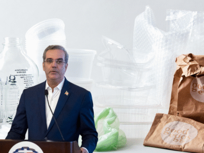 Abinader propone prohibición de plásticos no biodegradables 60 días después de promulgar ley de residuos
