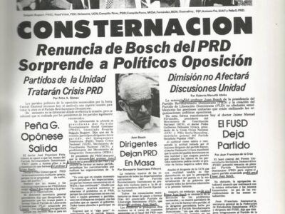 52 años de la salida de Bosch del PRD