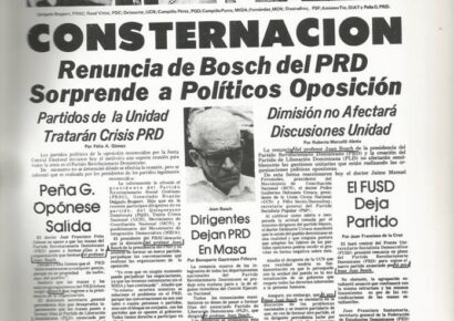 52 años de la salida de Bosch del PRD
