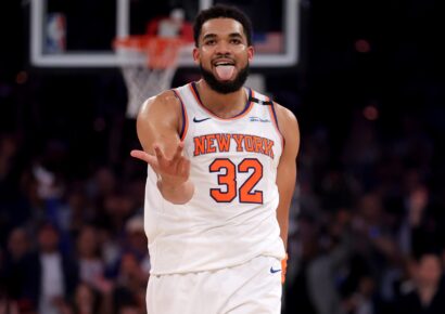Karl-Anthony Towns brilla con doble-doble en victoria de los Knicks