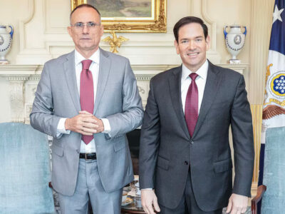 Opositor cubano José Daniel Ferrer se reúne con el secretario de Estado Marco Rubio en Washington