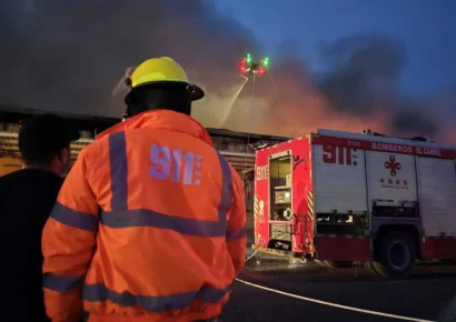 Bomberos del Distrito Nacional alertan sobre incendios eléctricos en temporada navideña
