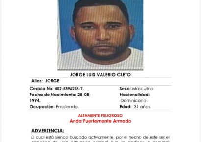 Identifican a Jorge Luis Valerio Cleto como cabecilla del ataque armado en Los Girasoles