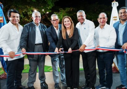 La alcaldesa Carolina Mejía inaugura el Parque Taíno en Los Cacicazgos, dedicado a los Juegos Centroamericanos y del Caribe 2026