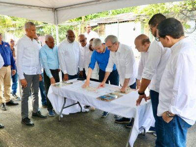 Abinader inaugura obras educativas, deportivas y culturales en Santiago y supervisa proyectos comunitarios