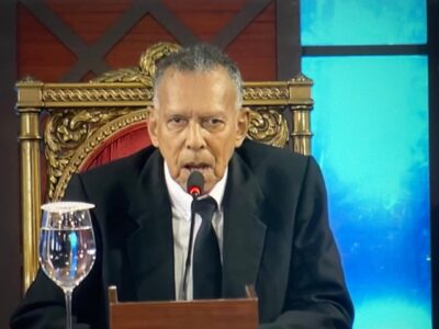 Aspirante al TSE protagoniza tenso cruce con Abinader durante evaluación