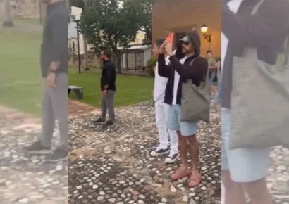 Bad Bunny recorre la Ciudad Colonial tras sus conciertos en Santo Domingo