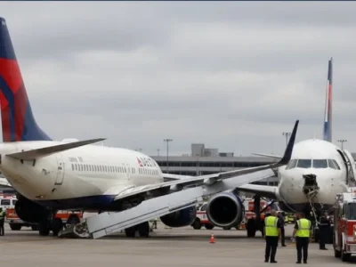Choque de aviones en LaGuardia agrava crisis aérea por cierre federal