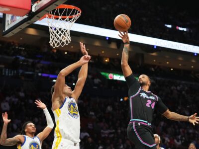 Miami Heat vence 110-96 a unos Warriors sin sus estrellas