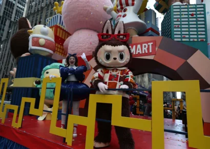 Los Labubus debutan en el desfile de Acción de Gracias de Macy’s