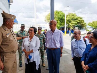 Funcionarios de la ONU visitan Centro de Migración en Haina para conocer procesos y mejoras