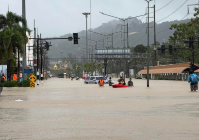 Tailandia declara estado de emergencia por inundaciones en el sur del país