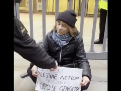 Arrestada en Londres la activista sueca Greta Thunberg por apoyo a los presos de Acción Palestina