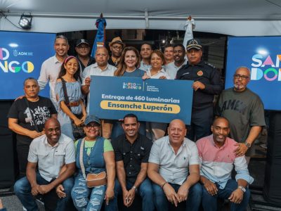 Alcaldía del DN instaló más de 10 mil luminarias LED y construyó 21,469 metros cuadrados de aceras en 2025