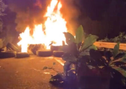 Residentes de La Cuaba y La Guáyiga protestan contra vertedero que amenaza su entorno