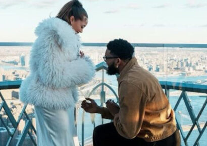 Karl-Anthony Towns anuncia compromiso con Jordyn Woods en Navidad