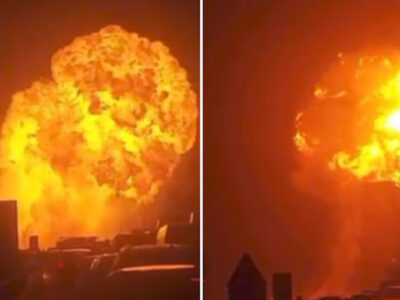 Camión cisterna con gas licuado explota en autopista italiana