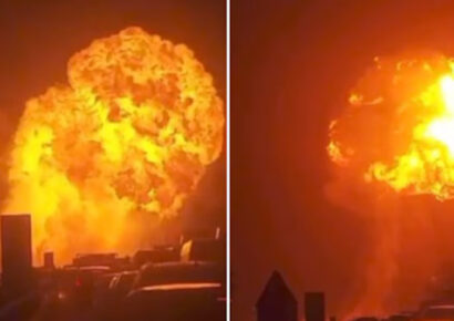 Camión cisterna con gas licuado explota en autopista italiana