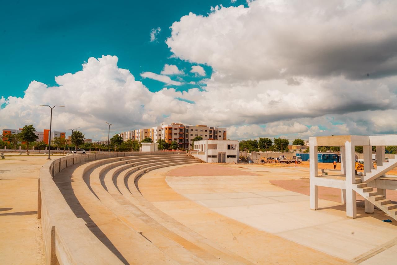 El anfiteatro La Gaviota de Ciudad Juan Bosch será inaugurado en ...