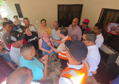 Gobierno activa apoyo integral ante emergencia por ruptura de tubería del acueducto Cibao Central