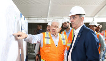 Presidente Abinader supervisa avances del túnel en la Plaza de la Bandera