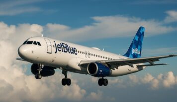 Avión de JetBlue esquiva choque con aeronave militar estadounidense cerca de Venezuela