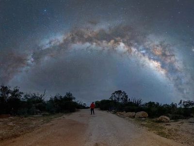 La Vía Láctea captada en todo su esplendor desde Cabo Rojo, República Dominicana
