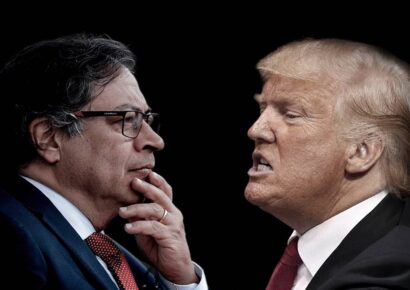 Donald Trump califica a Gustavo Petro de «alborotador» y le advierte «andar con cuidado»