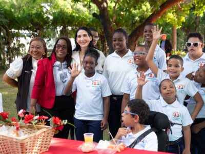 Raquel Arbaje resalta valor inclusivo del Parque Infantil de Rehabilitación Dominicana