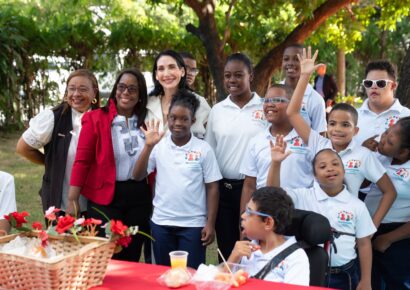 Raquel Arbaje resalta valor inclusivo del Parque Infantil de Rehabilitación Dominicana