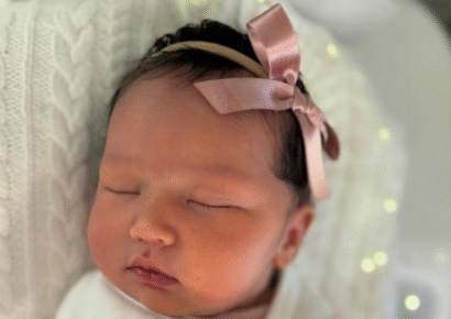 Amelia Vega y Al Horford dan la bienvenida a su sexta hija, Vail Horford Vega