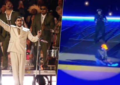 Bad Bunny sufre caída durante su primer concierto en México; así ocurrió el incidente