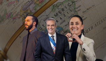 Bukele, Sheinbaum y Abinader lideran primer ranking de presidentes latinoamericanos de Sondeos