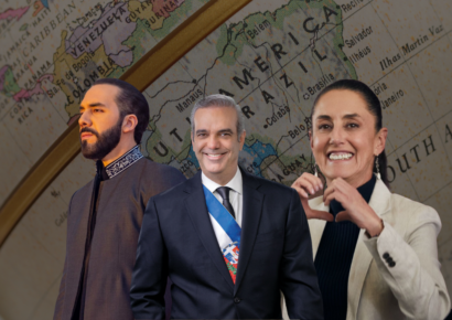 Bukele, Sheinbaum y Abinader lideran primer ranking de presidentes latinoamericanos de Sondeos